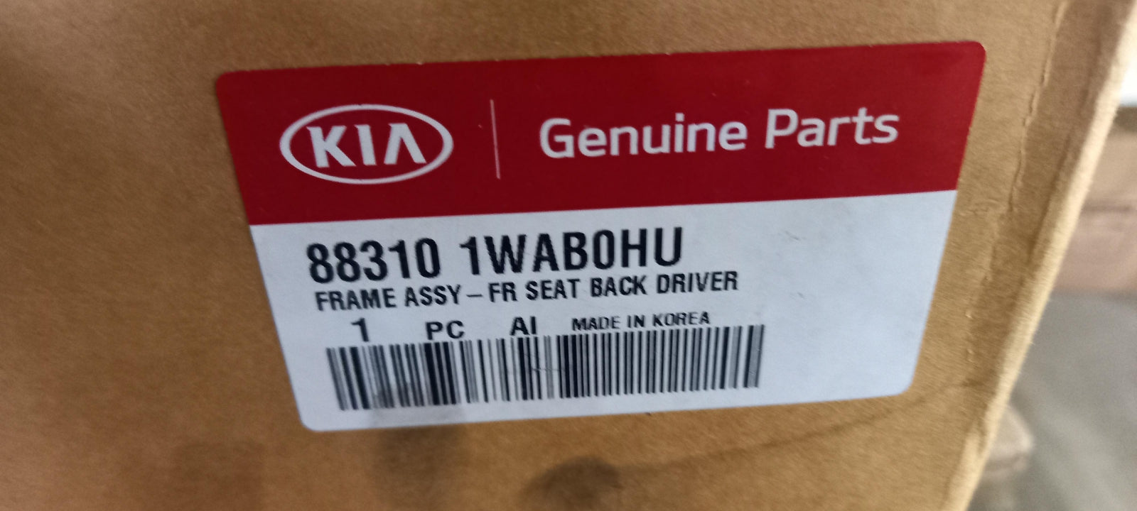 Original OE HYUNDAI/KIA Rückenlehne-Rahmen 883101WAB0HU