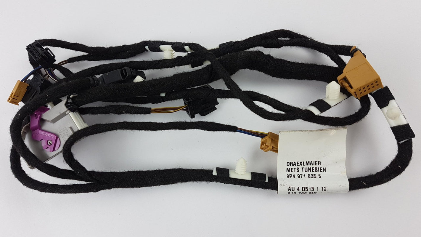 Original AUDI A3 '08-'12 Tür Kabelbaum vorne links 8P4971035S