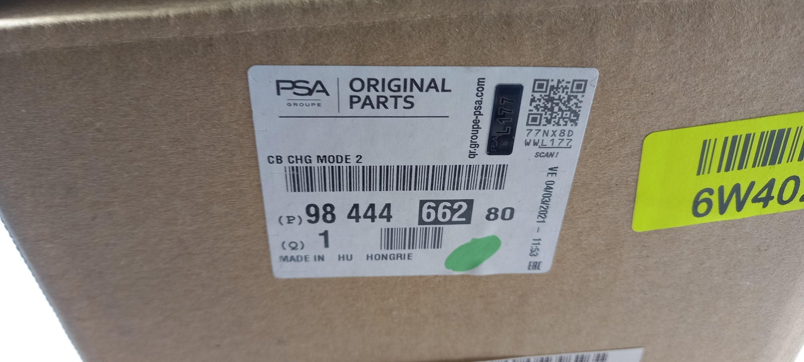 Original OE Peugeot Batterieladegerät 9844466280