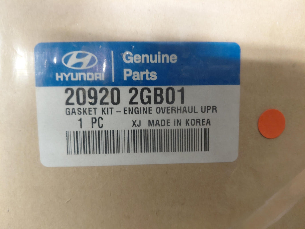 Original OE HYUNDAI/KIA Motor Dichtungsvollsatz 209202GB01
