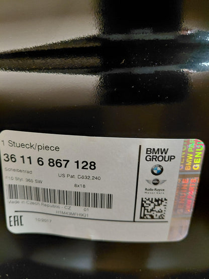 Original OE BMW Felge 36116867128