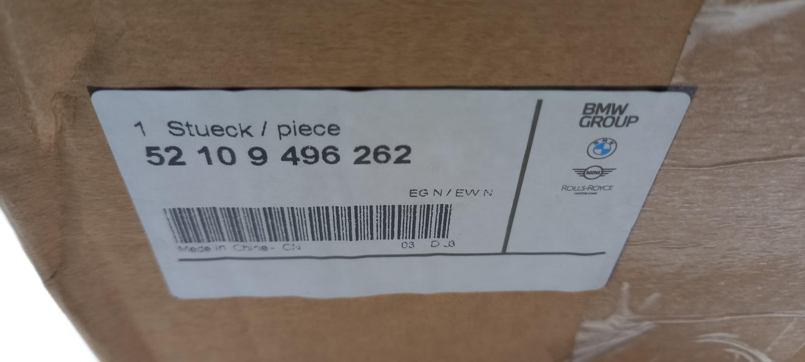 Original OE BMW Feuerlöscher 52109496262
