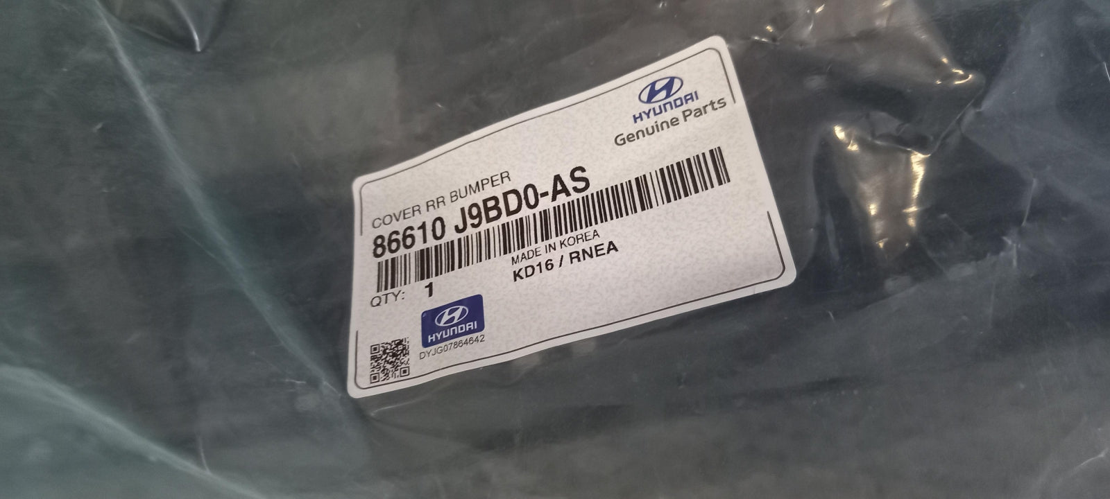 Original OE HYUNDAI/KIA Stoßstange 86610J9BD0AS