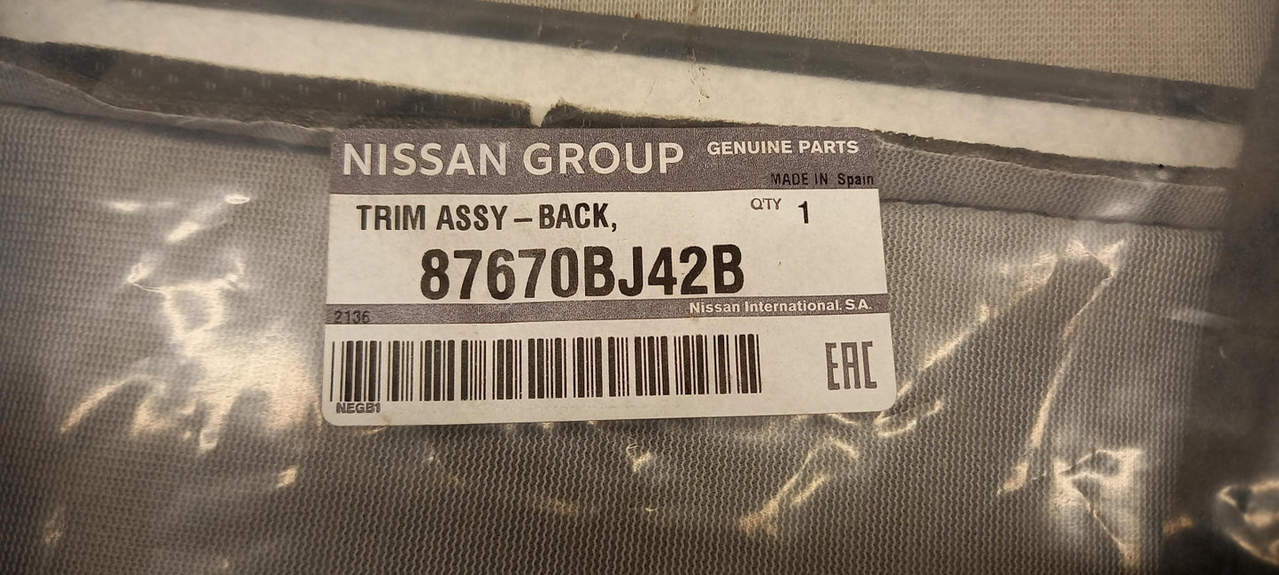 Original OE NISSAN Sitz 87670BJ42B