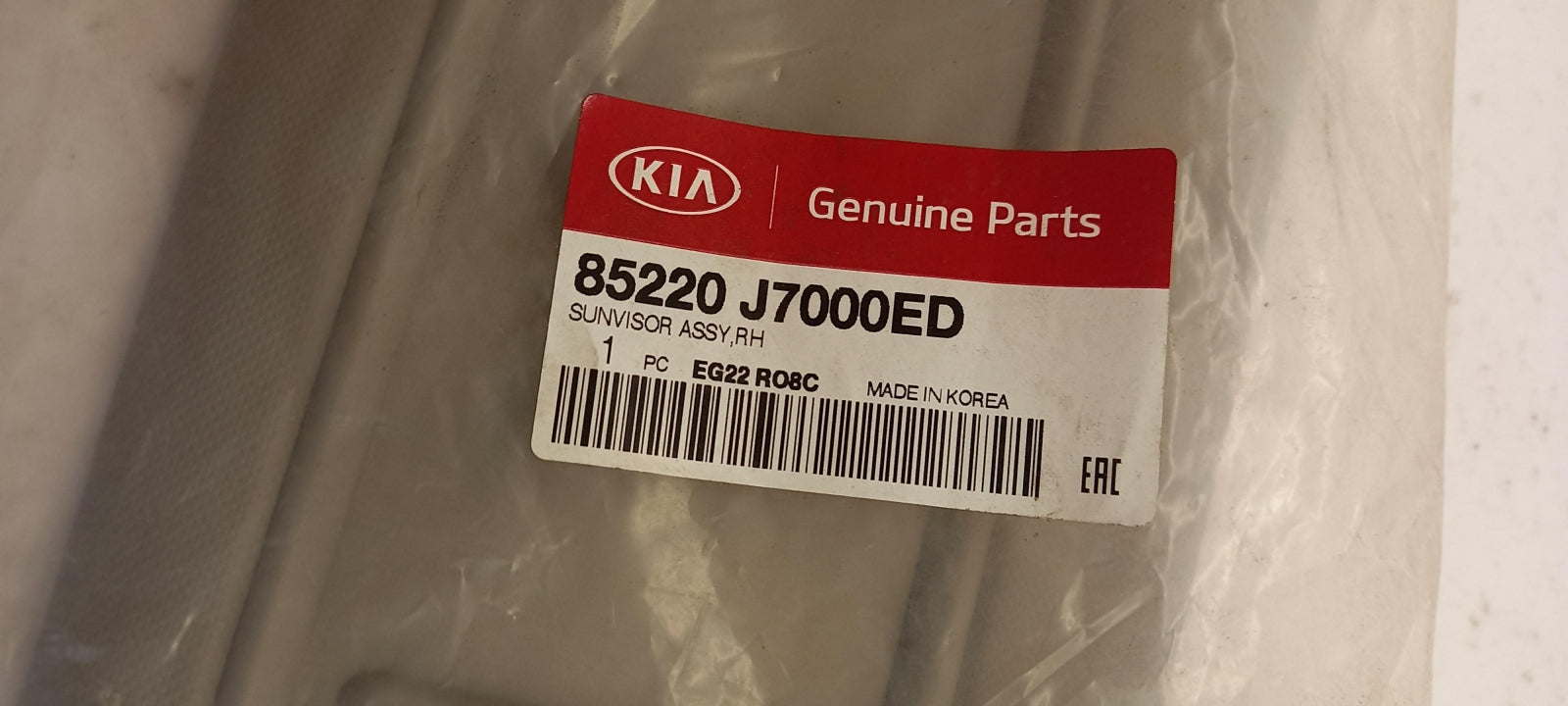 Original OE HYUNDAI/KIA Sonnenblende 85220J7000ED