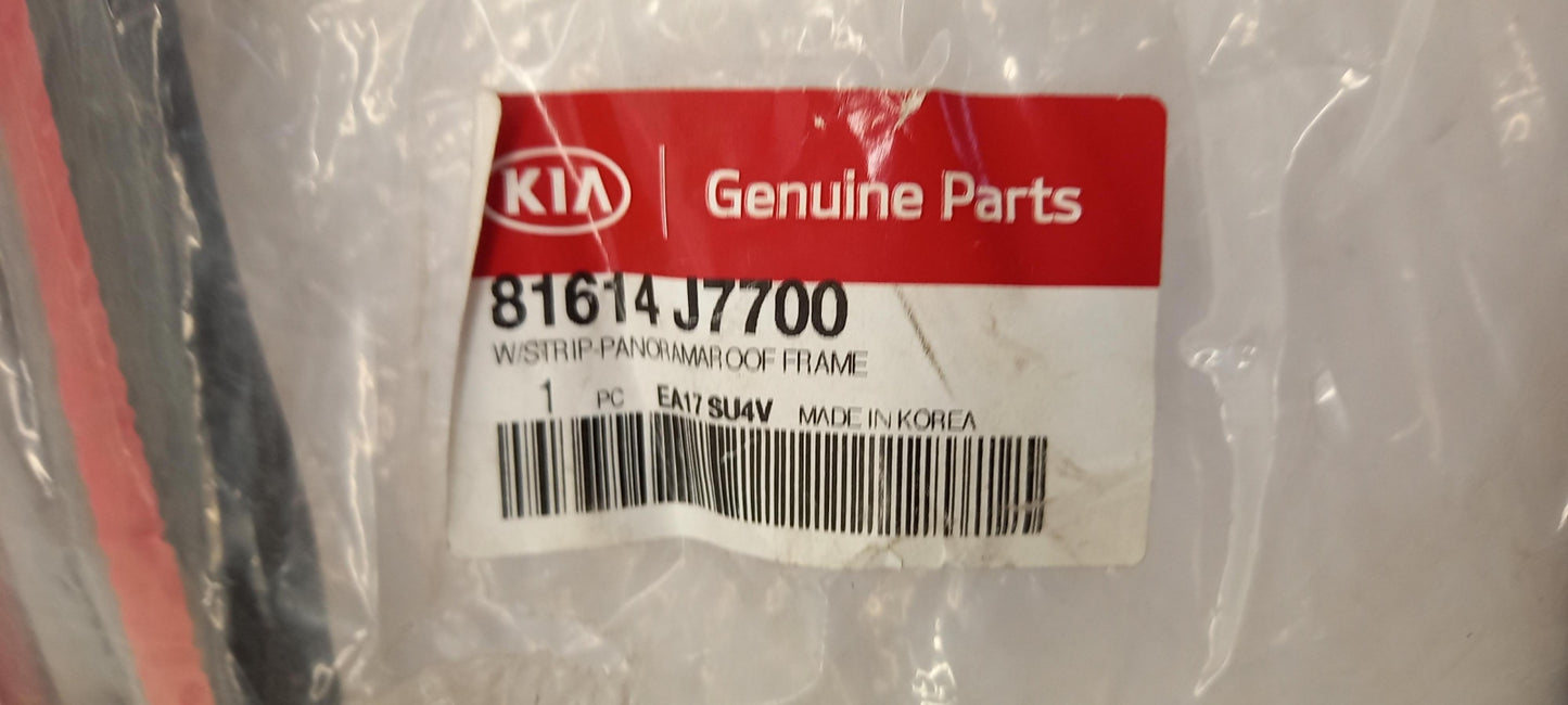 Original OE HYUNDAI/KIA Faltdach Dichtung 81614J7700