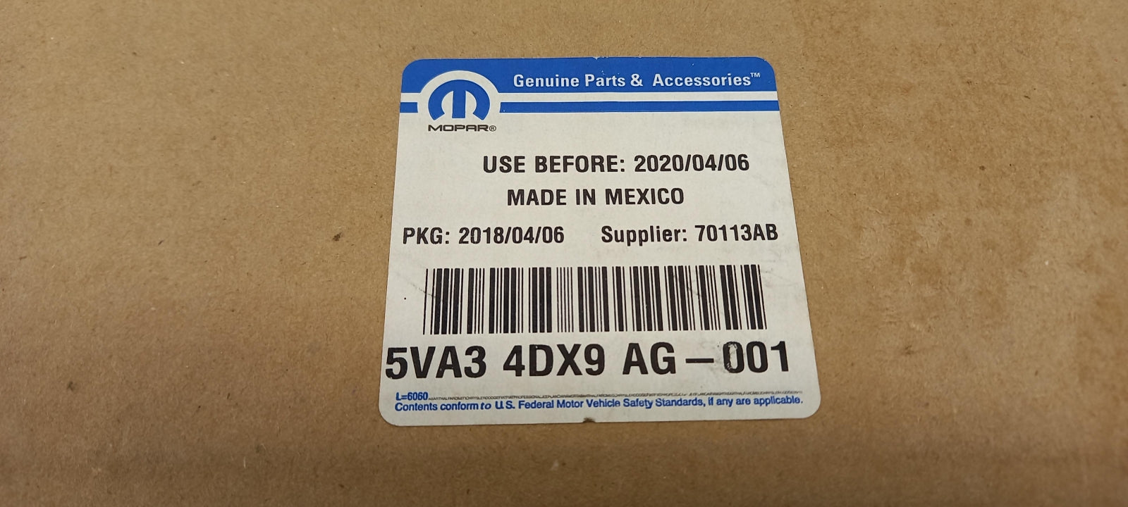 Original OE FIAT Halter K5VA34DX9AG