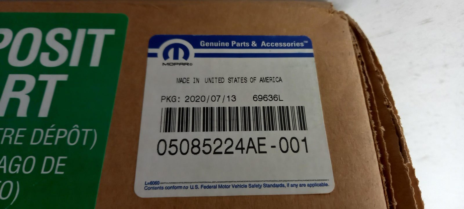 Original OE FIAT Antriebswelle K05085224AE