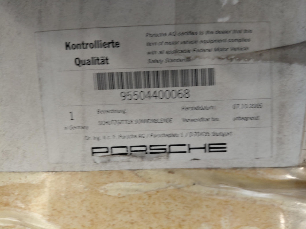 Original OE PORSCHE Sonnenschutz 95504400068