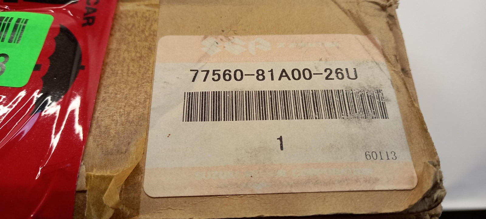 Original OE SUZUKI Tür Zierleiste 7756081A0026U
