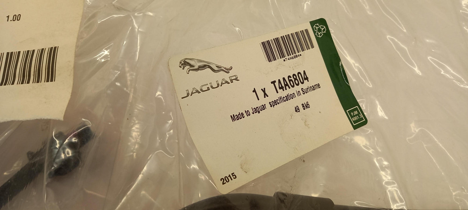 Original OE JAGUAR Leitung T4A6804