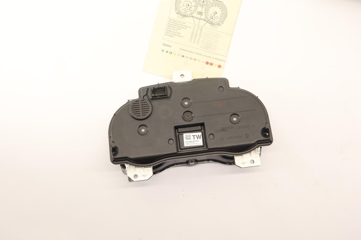Original OPEL Corsa-D '07-'14 Tacho Kombiinstrument 220 KMH / 6000 RPM 13312051