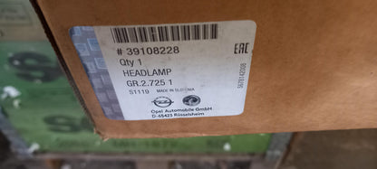 Original OE OPEL Scheinwerfer 39108228