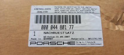Original PORSCHE Mittelkonsole Nachrüstsatz dark maple rootwood 00004480177