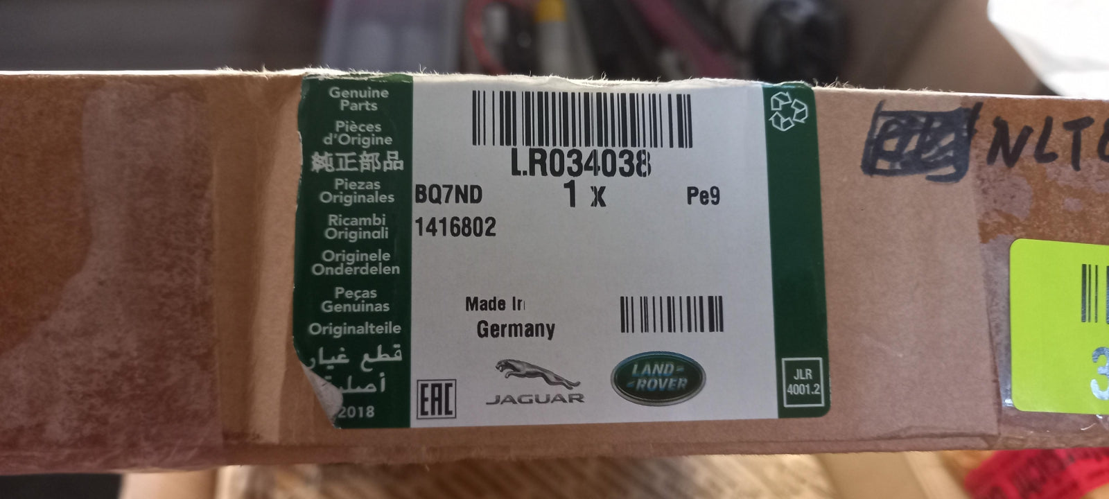 Original OE LAND ROVER Tür Zierleiste LR034038