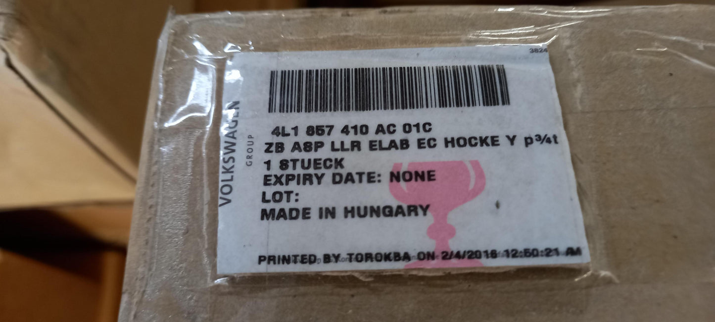 Original OE Volkswagen Außenspiegel Halter 4L1857410AC01C