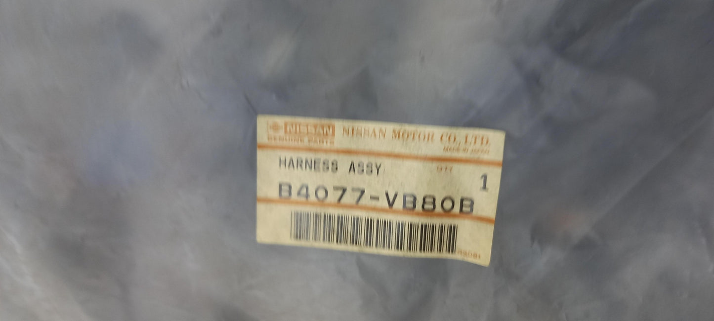 Original OE NISSAN Kabelbaum B4077VB80B