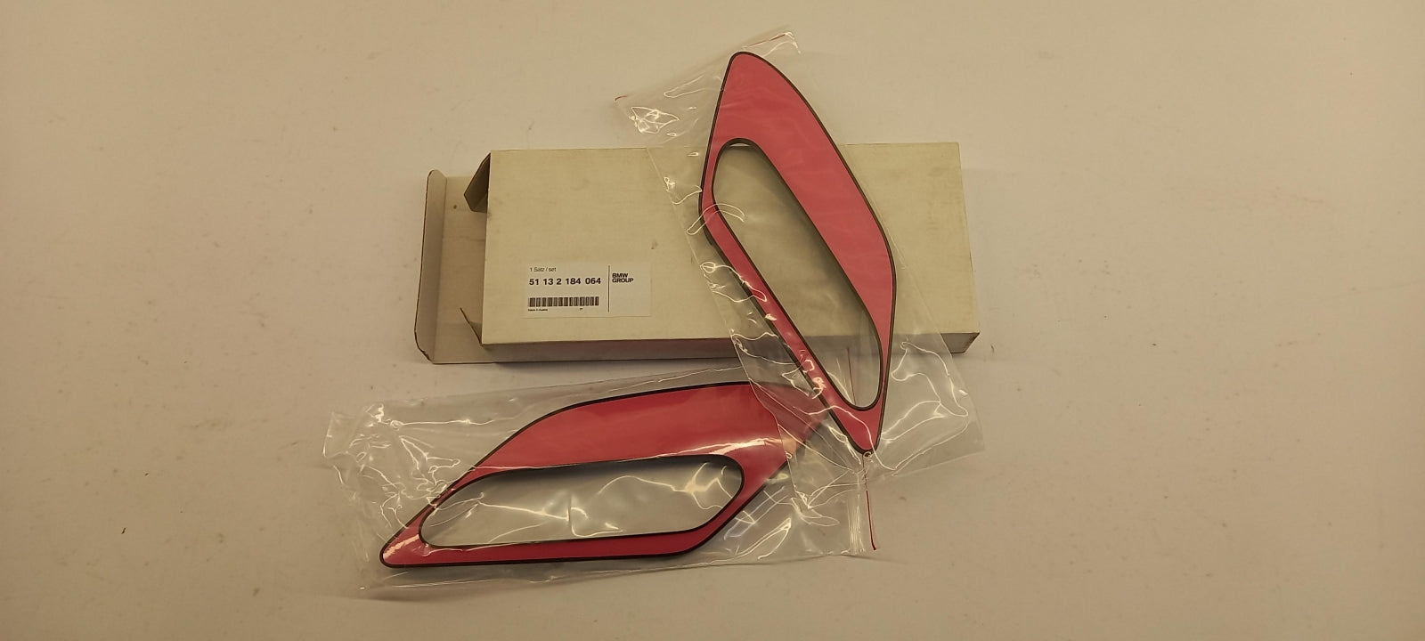 Original MINI R60 R61 Zierblendenset mit Pad pink 51132184064