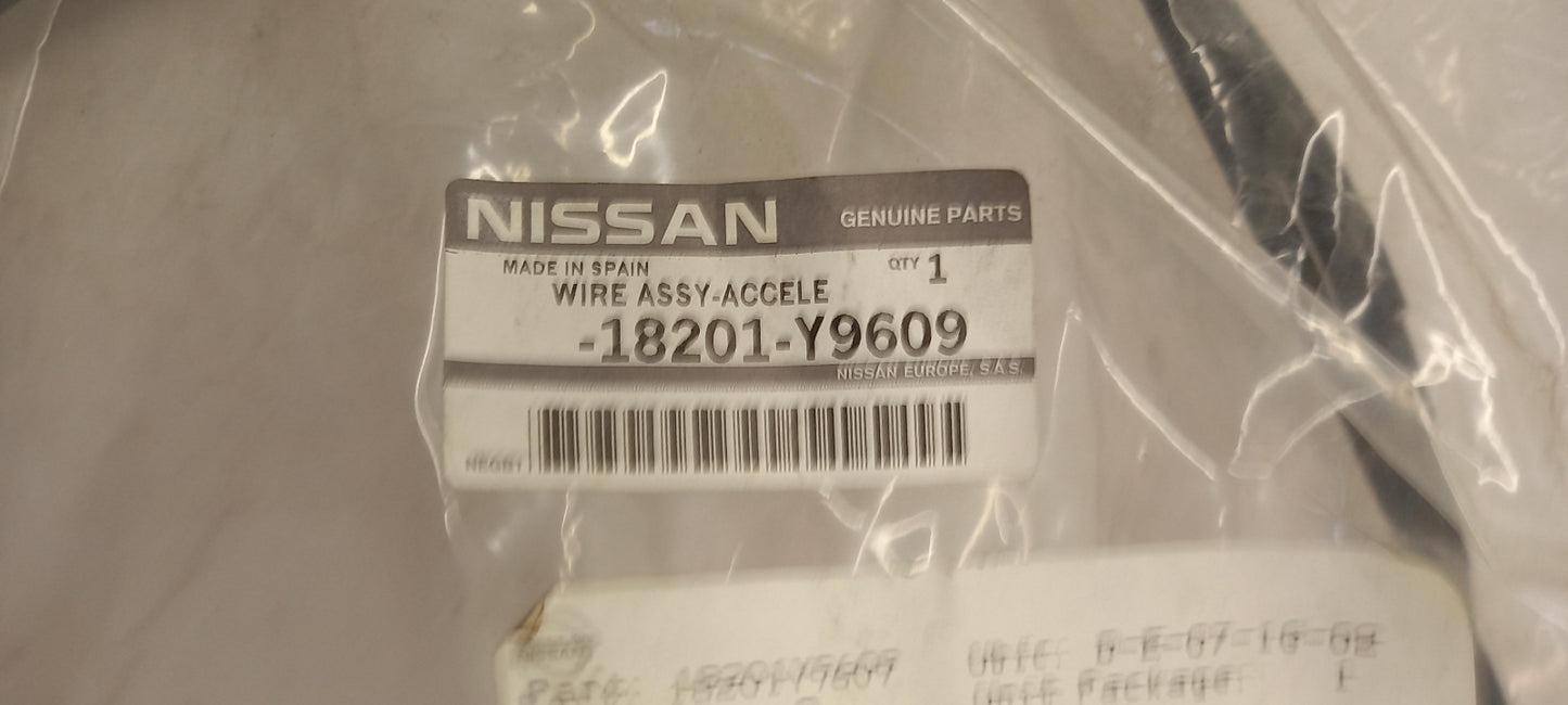 Original OE NISSAN Beschleunigungskabel 18201Y9609