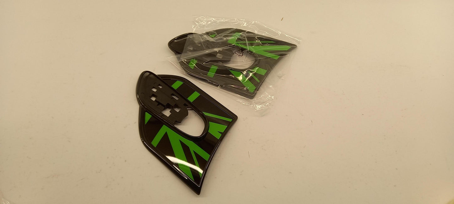 Original MINI F55 F56 F57 Seitenwand Zierblende MINI RAY green 51132410445