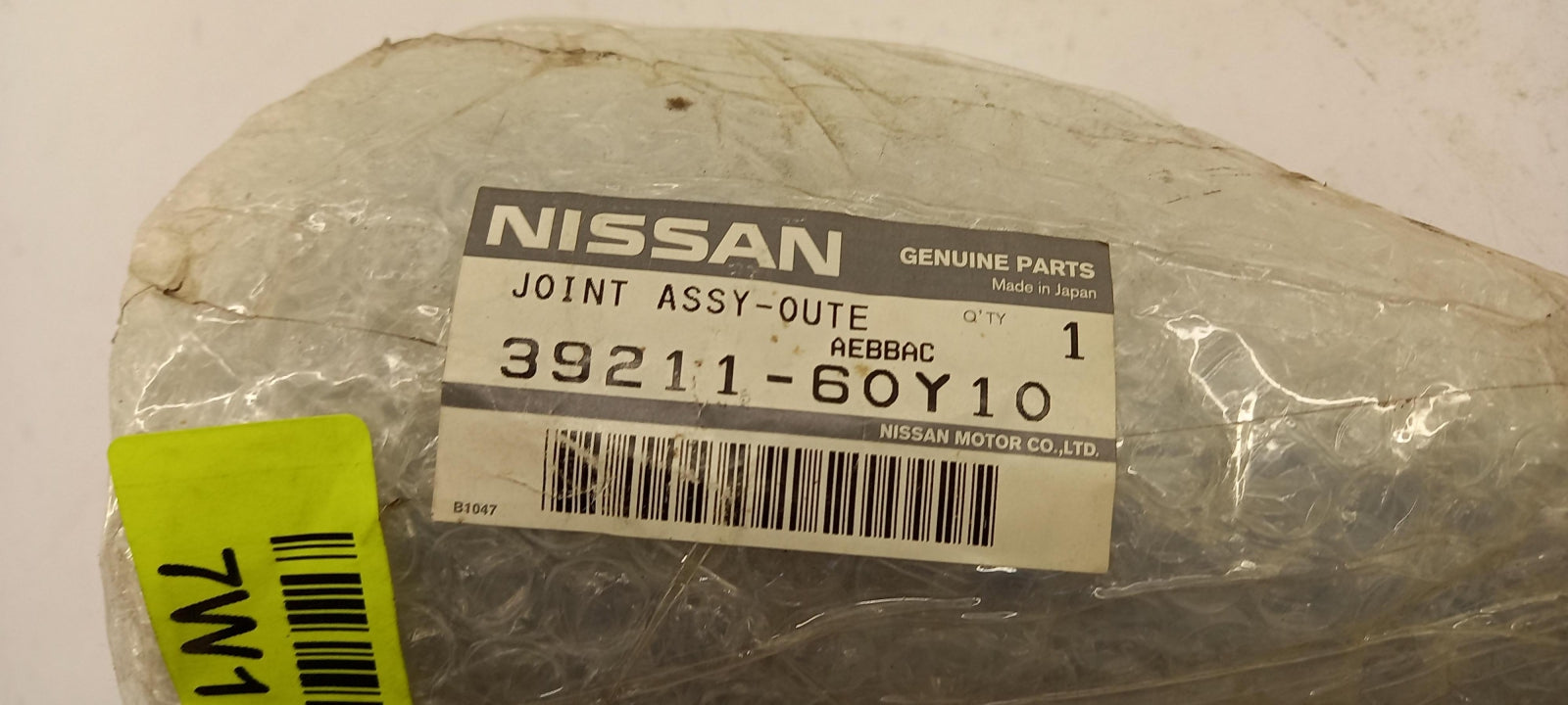 Original OE NISSAN Antriebswelle Gelenksatz 3921160Y10