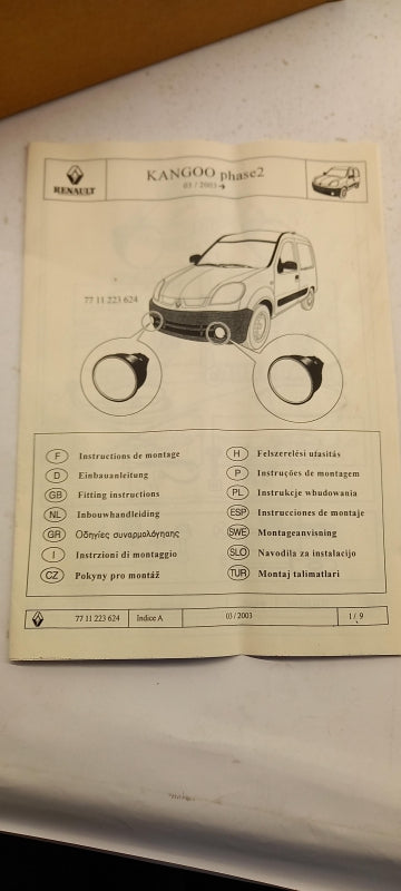 Original OE NISSAN Leuchte Nachrüstsatz KE62200QAE