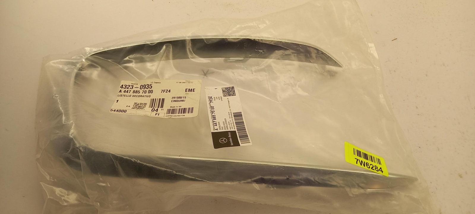 Original OE MERCEDES-BENZ Stoßstangen Zierleiste A44788570007F24