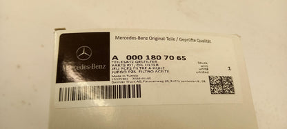 Original OE MERCEDES-BENZ Ölfilter A0001807065