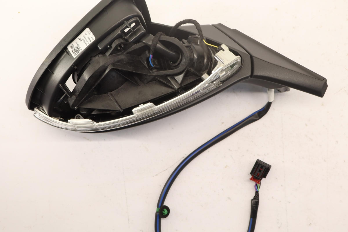 Original VW Golf 7 Außenspiegelgehäuse satinschwarz rechts 5G2857508BF9B9