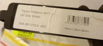 Original OE Volkswagen Fußmattensatz 5NA061512A82V