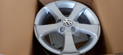 Original VW Caddy III Golf V VI Alufelgen Felge 15-Zoll 'SIMA' 1T1071495A8Z8