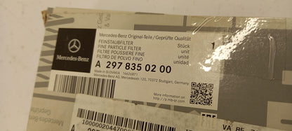 Original OE MERCEDES-BENZ Innenraumfilter A2978350200