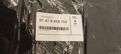 Original OE BMW Fußmattensatz 51479418758