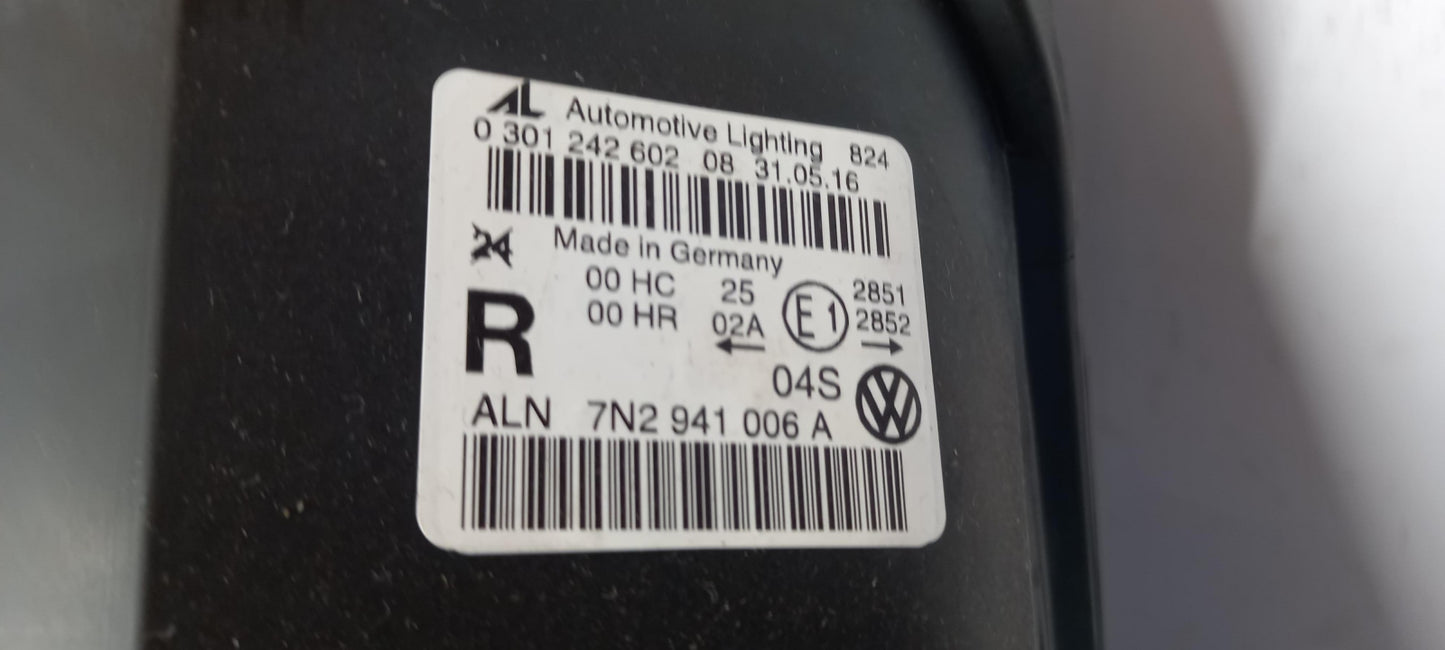 Original VW Sharan II (2010-2015) Frontscheinwerfer Scheinwerfer 7N2941006A