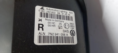 Original VW Sharan II (2010-2015) Frontscheinwerfer Scheinwerfer 7N2941006A