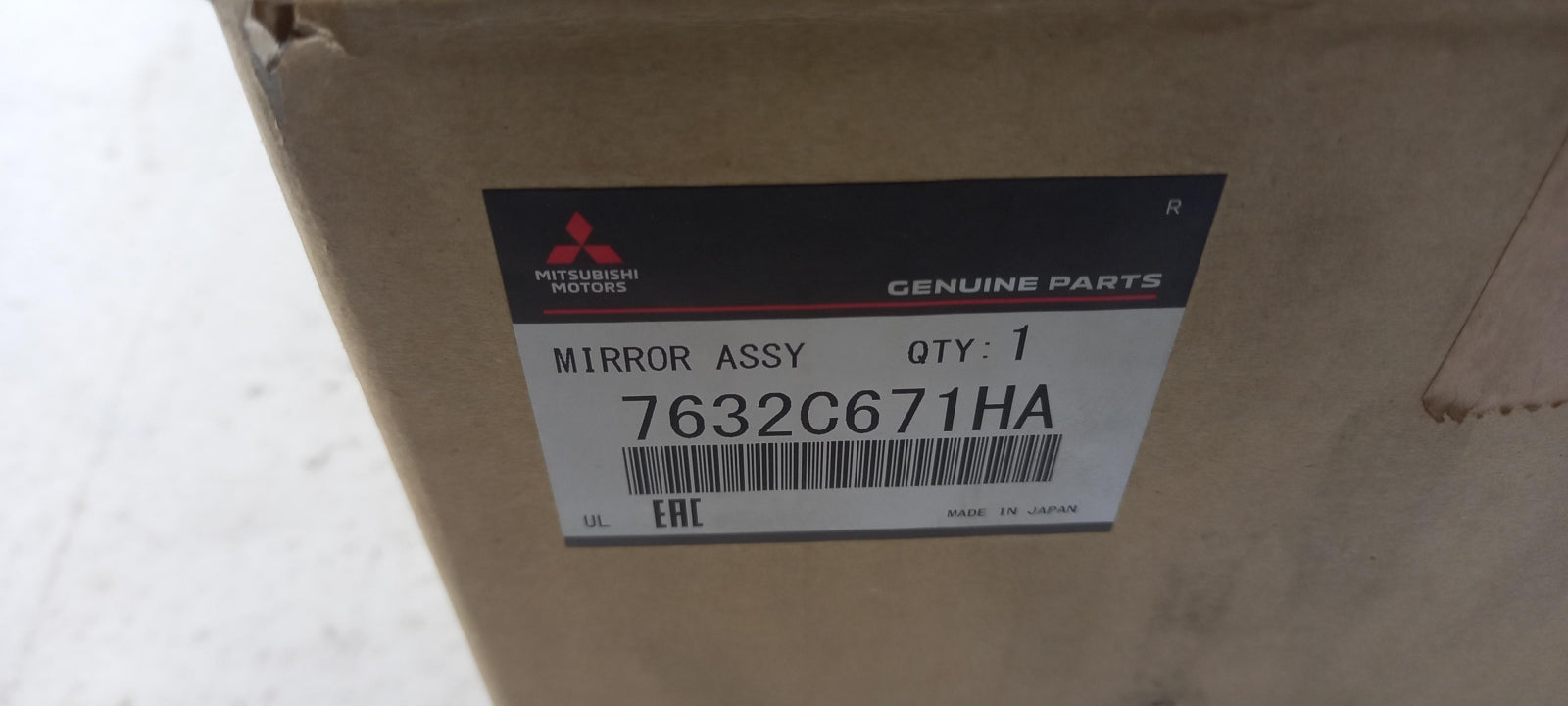 Original OE MITSUBISHI Außenspiegel 7632C671HA