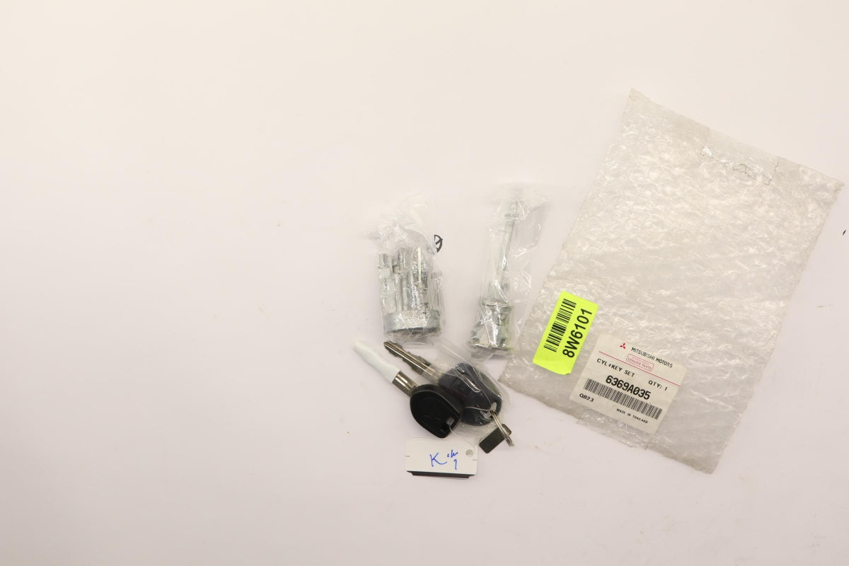 Original OE MITSUBISHI Schließzylinder Satz 6369A035