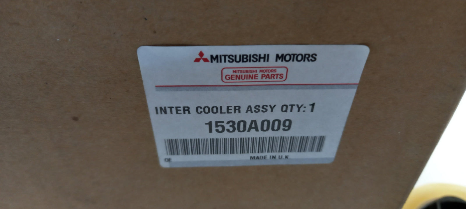 Original OE MITSUBISHI Ladeluftkühler 1530A009