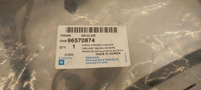 Original CHEVROLET Matiz Spark (M100) 1998-2005 Motor Kabelbaum 96570874