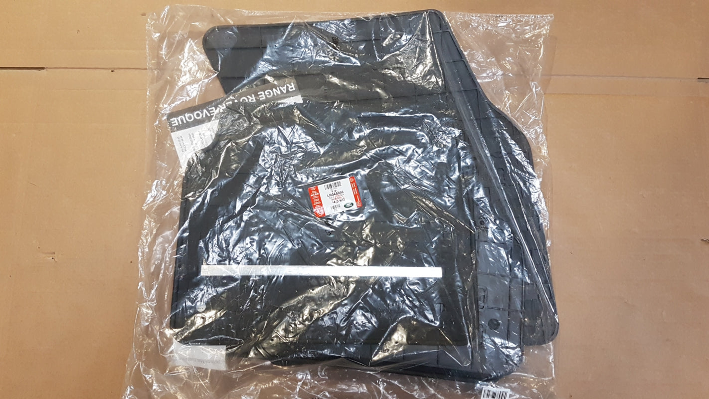 Original LAND ROVER Evoque Rechtslenker Fußmattensatz 4-teilig Gummi LR045096