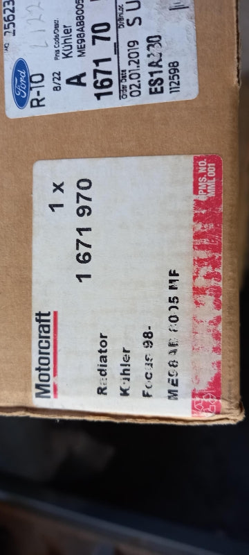 Original OE FORD Wasserkühler 1671970