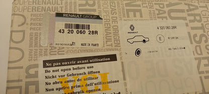 Original OE RENAULT Bremsscheibe (1 Stück) 432006028R