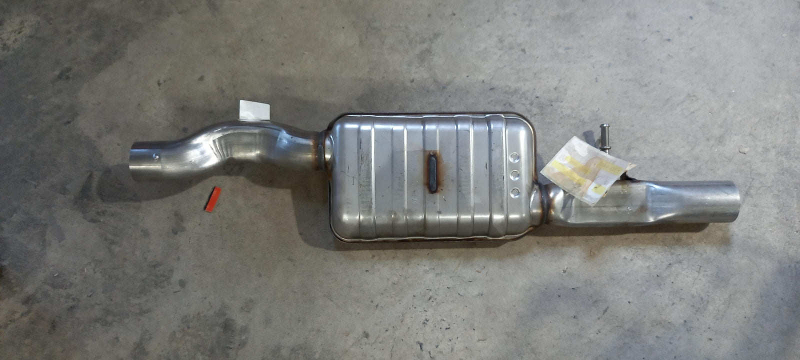 Original AUDI A1 GB 15-18 Mittelschalldämpfer 6C0253409