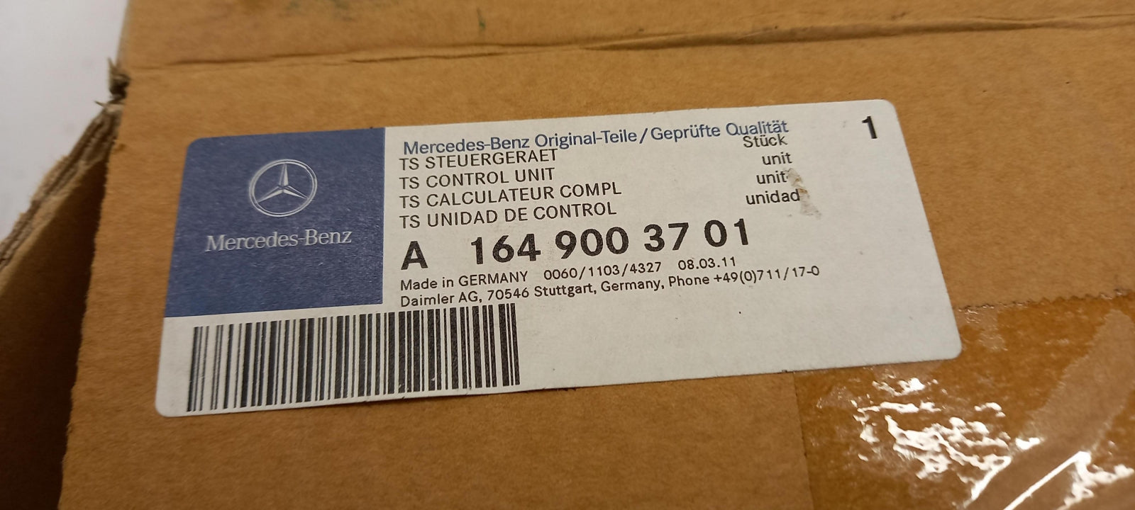 Original OE MERCEDES-BENZ Multimedia Montagesatz A1649003701