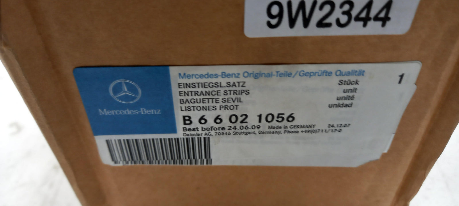 Original OE MERCEDES-BENZ Schweller B66021056