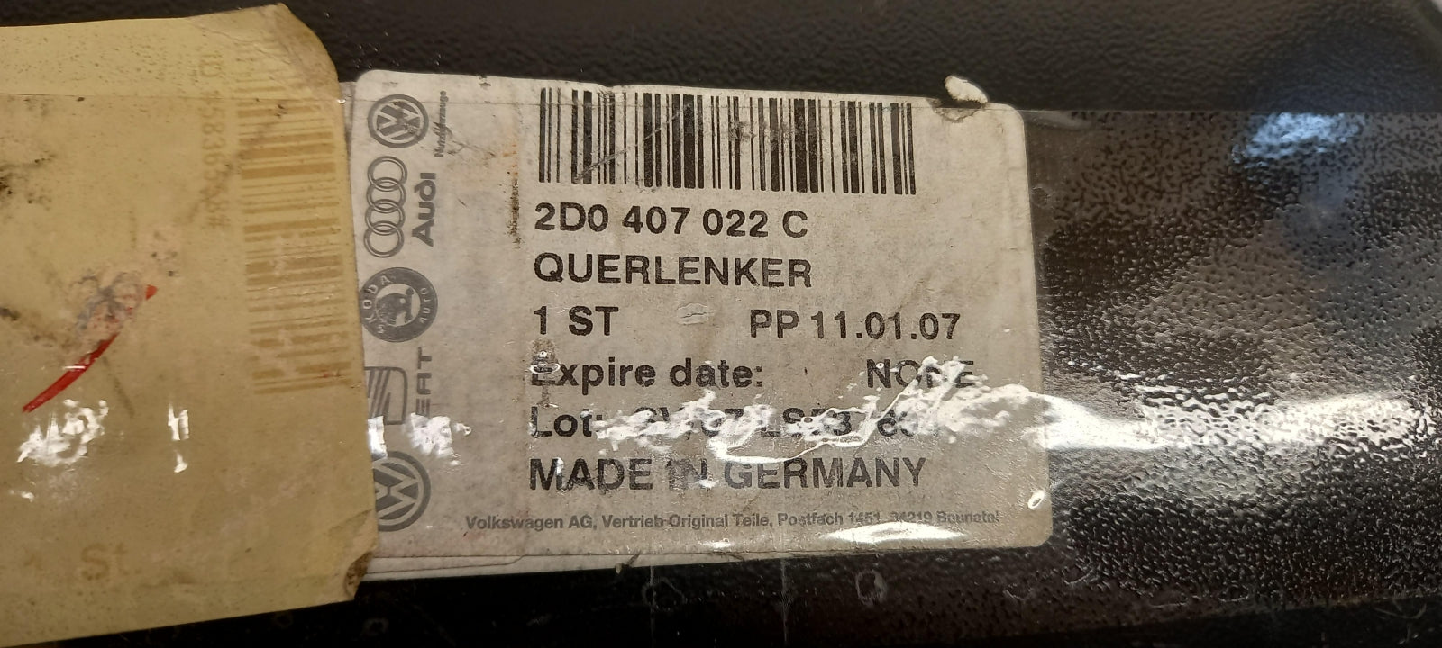 Original OE Volkswagen Querlenker 2D0407022C