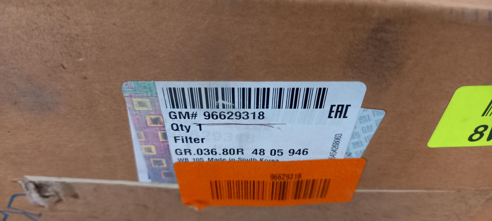 Original OE OPEL Auspuffanlage Rußpartikelfilter 96629318