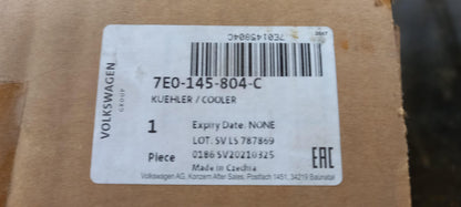 Original OE Volkswagen Ladeluftkühler 7E0145804C