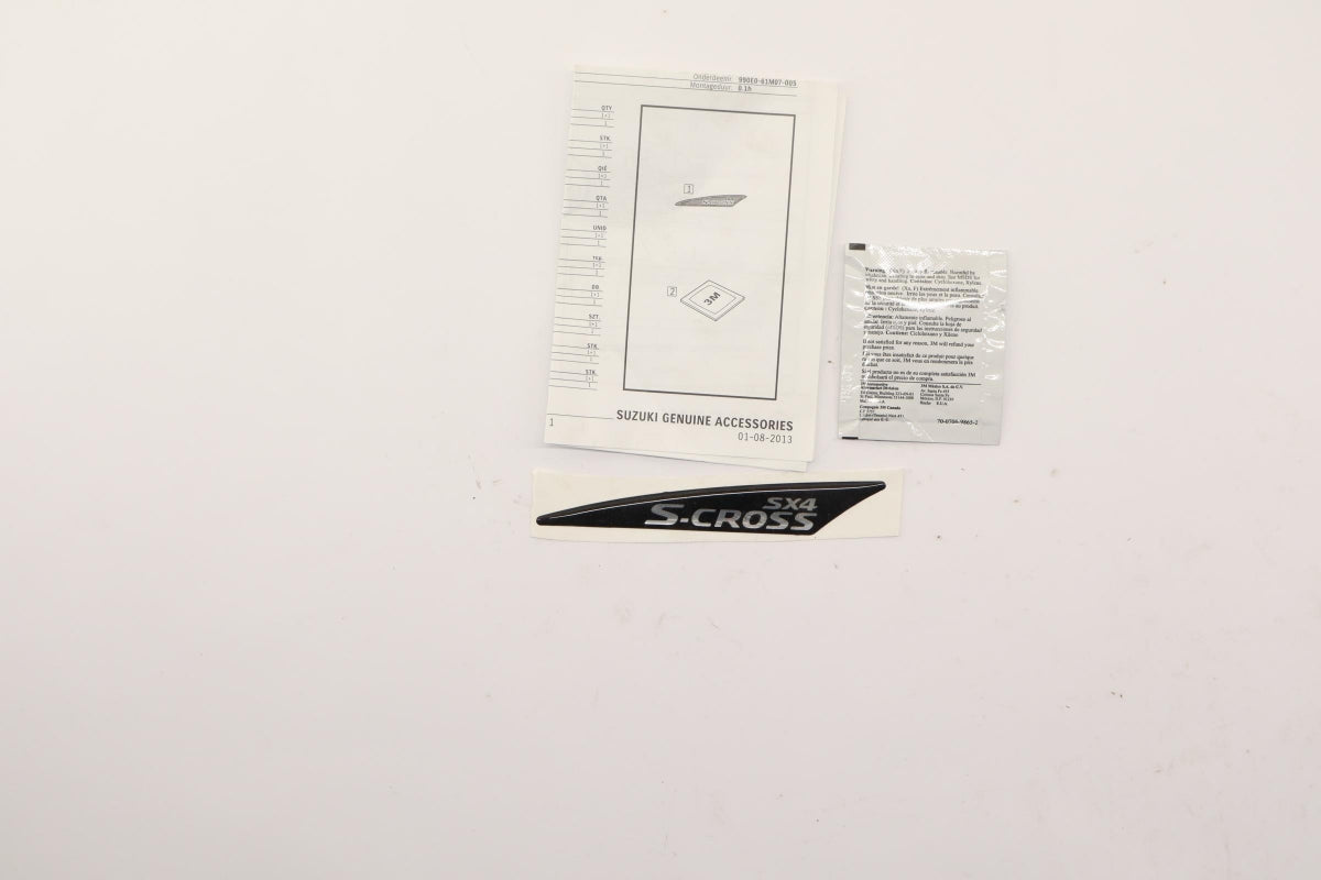 Original OE SUZUKI Emblem Plakette 990E061M07005