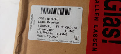 Original OE Volkswagen Ladeluftkühler 5Q0145803S